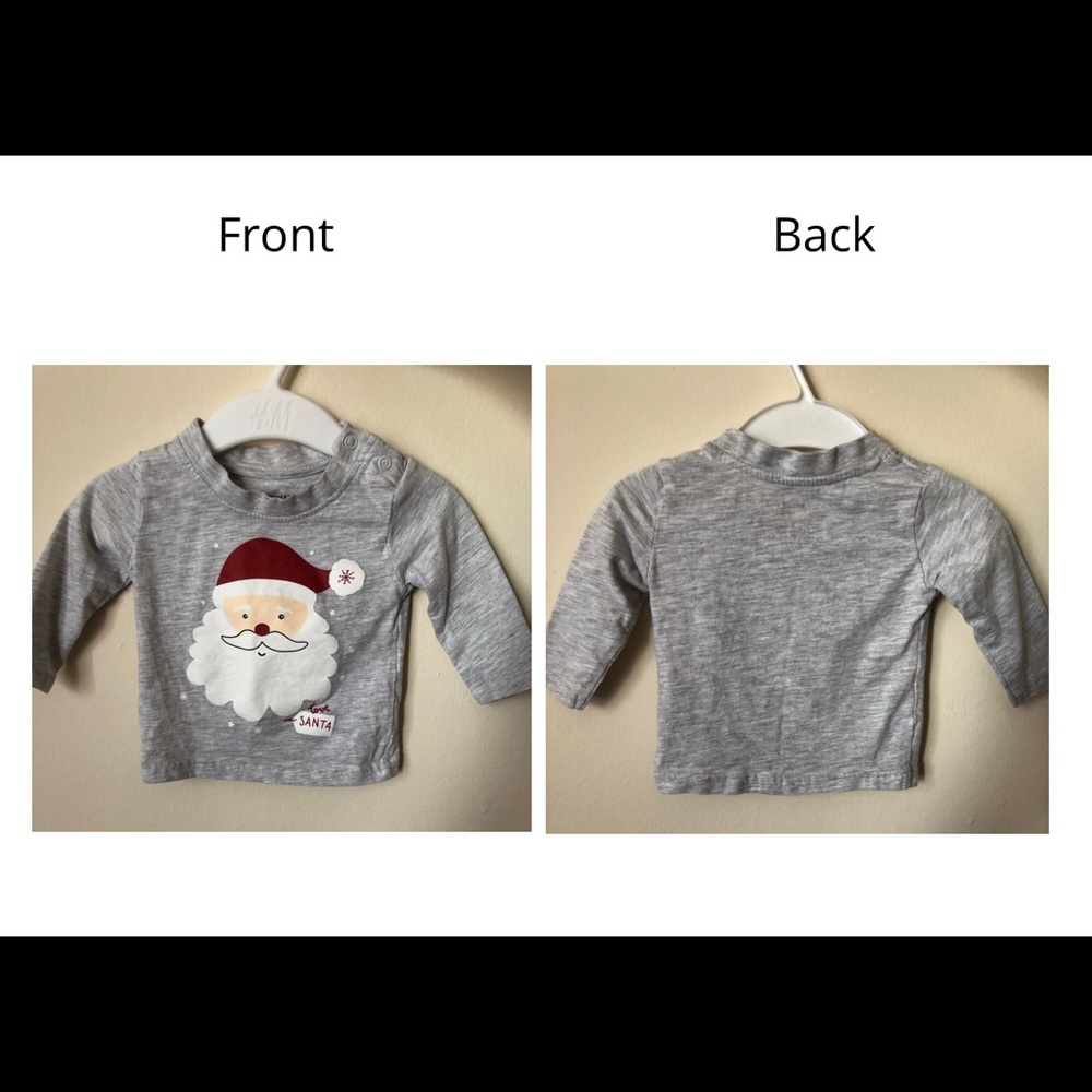 Santa baby tee shirt 💖